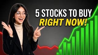 5 Stocks to Buy Right Now! (Massive Upside Potential)
