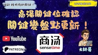 商湯 (0020) 轉折後續💡：纏論結構是否有變？最新盤面細節推演！
