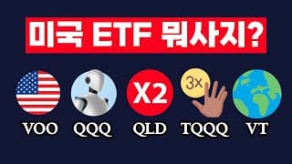 미국 ETF 뭐 사지? VOO vs QQQ vs TQQQ 15년 수익률 비교