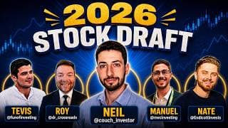 THE 2026 EPIC STOCK DRAFT! w/ Special Guests