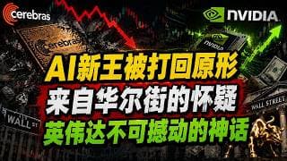 上市四天，Cerebras从386跌到296——SemiAnalysis今天揭开了那个没人敢说的真相！#美股 #投资 #财经