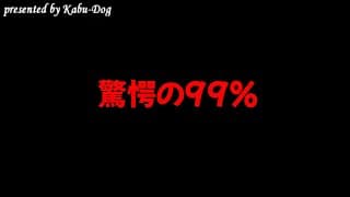 驚愕の99％