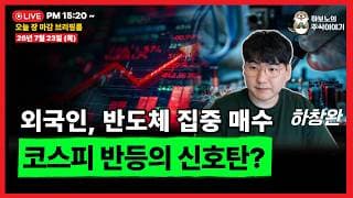 [마감시황] 외국인 2거래일 동안 5.5조이상 순매수. 변곡점 다지는 중?