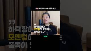 📉 하락장에도 살아남는 종목  |  미주은 모멘텀 투자 101 - 7편