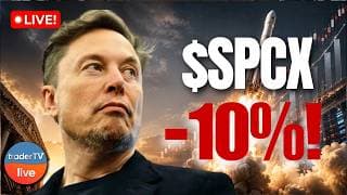 SpaceX Selloff Deepens to the Day's Low as the Rally Stalls | Stock Market Live