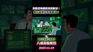 指数只跌 4%，你却亏成 40%？这轮暴跌真正被杀的是谁？美股恐怖暴跌的真相找到了！英伟达被低估！做市商期权解读美股下周行情！美联储降息押注！比特币暴跌30%抄底？2025-11-21 #期权教学