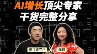 建立AI时代的“非对称优势”：找客户、卖产品、选渠道｜对话硅谷增长专家，Hockey Stick陈唱