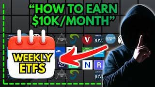 5 Ways To Earn $10K/month with Weekly Dividends! *REAL EXAMPLES*