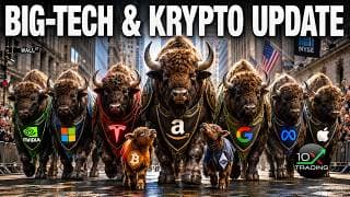 🚨 TECH RALLY: WANN SIND WIR AM TOP ⁉️💥 Microsoft Nvidia Bitcoin Ethereum Alphabet Amazon Tesla Meta