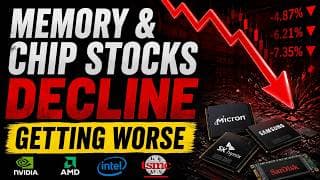 Decline Getting Worse | Micron / Sandisk / SK Hynix / NVDA / AMD / ARM / AVGO / INTC / STX / TSM