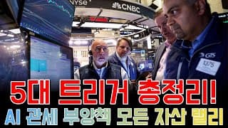 “AI, 관세, 부양책… ‘모든 자산 랠리’ 5대 트리거 총정리!”