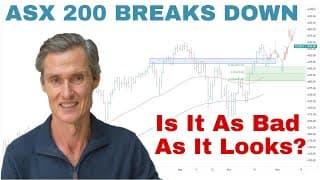 ASX 200 Breaks Down — How Bad Is It? | Stock Market Technical Analysis