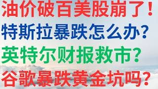 美股1202|油价破百美股崩了!特斯拉暴跌怎么办?英特尔财报救市?谷歌暴跌是黄金坑吗? #tsla #googl #intc #美股 #美股分析 #drmikeinvest #英特尔 #特斯拉