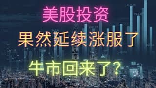 【美股投资】大盘连续暴涨！美股回来了？？清仓过周末了，今年盈利回到9万。单身狗日快乐！！ 2022年11月11日 #investing #stockmarket