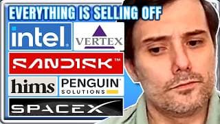 This is NOT a Discount! SpaceX, HIMS Peptides Scam, Intel Stock Short, SanDisk,Vertex Martin Shkreli