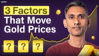 Why Gold Prices Rise & Fall | 3 Data Points to Track on Upstox Explained