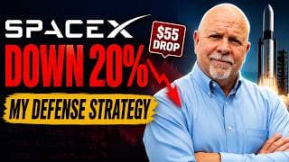 🚀 SpaceX Is Down 20% — Here's How I Defend My Covered Call Position