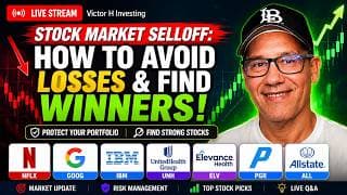 Stocks are Selling Off - What Tickers are Buys or Sells?  *** Live Stream  ***