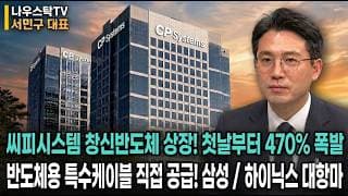 [씨피시스템 주가전망]씨피시스템 창신반도체 상장! 첫날부터 470% 폭발 반도체용 특수케이블 직접 공급! 삼성 / 하이닉스 대항마 #씨피시스템