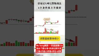 倍量过作左峰，大涨急先锋-抓主升行情（股民必学） #投資 #投資心法 #trading #股市 #熱門 #大熱門