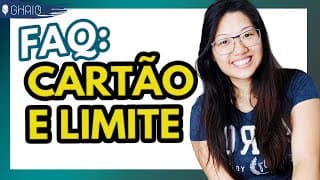 Cartão de crédito/ Limite / livros / Respondendo perguntas do Canal