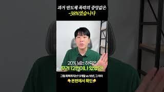 반도체 -20%, 지금이 물타기 타이밍일까?