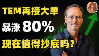 Tempus AI再接大单，营收暴涨80%！却被严重低估，下一只10倍股？TEM，CAI，GOOG,MSFT,META,AMD,NVDA,AMZN,TESLA#投資 #美股 #熱門 #crypto