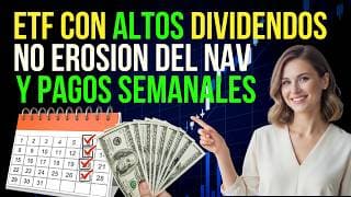 NUEVO ETF: ALTOS Dividendos Pagos SEMANALES y Estabilidad del NAV |  DIVIDENDOS