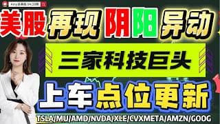 【美股4.28盘前解析】💥美股再现阴阳异动模型，变盘开始了？｜⚠️更新三家科技巨头低吸点位！#美股 #META #amd  #tsla#msft  #美股分析#intc#nvda #MU #OXY