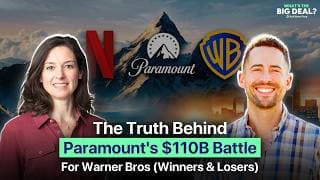 Why the $110B Paramount & Warner Bros. Discovery Merger is a HUGE RISK