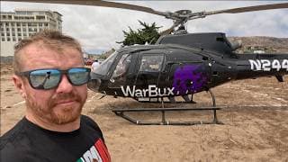MY HELICOPTER IS HERE!!!