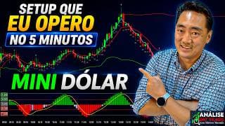 O SETUP QUE EU USO NO MINI DÓLAR (5 MINUTOS) | Cruzamento de Médias