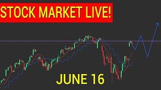 STOCK MARKET LIVE! bull bounce back!
