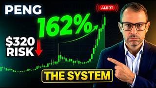 We Risked $320 on PENG Before It Moved — The Trade Hit 162%! Here's the System Behind It | MIT LIVE