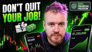 DONT QUIT YOUR JOB TO DAYTRADE! TRUTH!!!