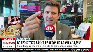Reação do mercado ao Copom e Fomc e acordo EUA-Irã: Pablo Spyer no Jornal da Manhã