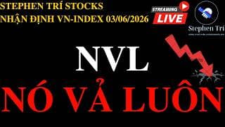 🔴VN-INDEX 03/06/2026: Lợi dụng NVL - Giậu đỗ bìm leo - Té nước theo mưa