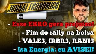 🕕💲JORNAL ECONÔMICO - É melhor lucrar na hora da COMPRA ou da VENDA? ISA ENERGIA calou os haters!