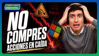 ¿Comprar acciones en CAÍDA? 📉 El peligro de promediar a la baja | #CompraRumorVendeNoticia