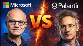 Microsoft vs Palantir น่าเก็บไหมในเวลานี้ ???