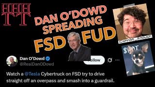 Dan O'Dowd Falsely Claims Cybertruck Crashed "on FSD"