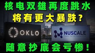 AI世纪最大瓶颈曝光！巨头疯狂抢电，Oklo和NuScale到底是下一个英伟达，还是超级泡沫？揭秘2026年全美最具争议性核能个股！OKLO,SMR#美股 #投資 #trading #核电 #能源