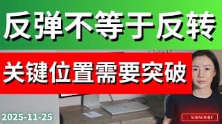 美股分析: 周二加做多仓位成功 然而下跌趋势还未改变 该如何操作?
