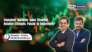 Consumer Durables Index Showing Relative Strength; Poised to Outperform? | Live Webinar