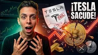 TESLA FALLA EPS Y SACUDE A BITCOIN 🔥 Trading Cripto Scalping 🔴 BITCOIN | ETH | XRP | ORO