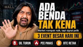 🚨Oil Turun, Gold Tunggu, BTC Bahaya — Apa Jadi Hari Ini?