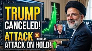 Alert: Trump Cancels Iran Attack Tomorrow...