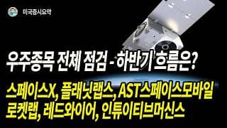 우주종목, 당분간 긴 호흡이 필요하다.