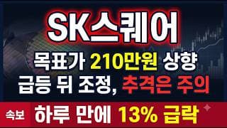 [SK스퀘어 주가 전망] 외국인 던질 때 기관은 담았다, 이 지지 반등 나만 놓치나 #SK스퀘어주가전망 #SK스퀘어목표가 #SK스퀘어