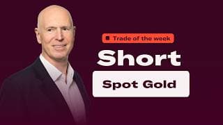 How to short gold as it stalls at key resistance in a downtrend | Trade of the week